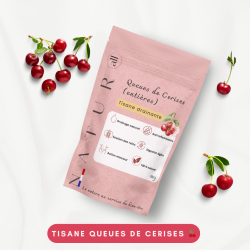 Tisane Queues de Cerise Entières 100 g – Détox Naturelle, Drainage & Minceur | Produit Français