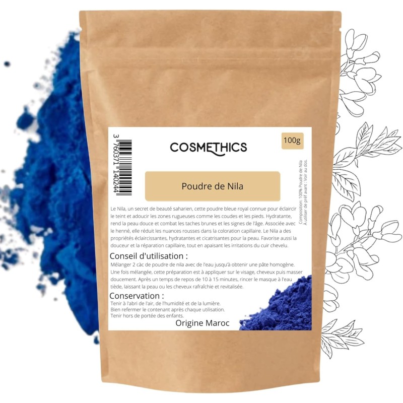 Poudre de Nila Naturelle – Éclat du Teint, Anti-Taches & Soin Cheveux – Beauté Saharienne Poudre de Nila Naturelle – Éclat du Teint, Anti-Taches & Soin Cheveux – Beauté Saharienne