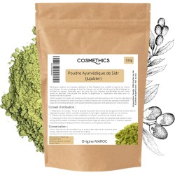 Poudre Ayurvédique de Sidr 100g – Cosm'Ethics® | Soin Naturel Cuir Chevelu & Peau