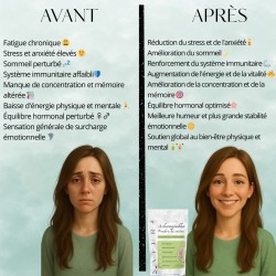 Ashwagandha 500g – Poudre 100 % Naturelle | Anti-Stress, Sommeil, Énergie | Natur’all